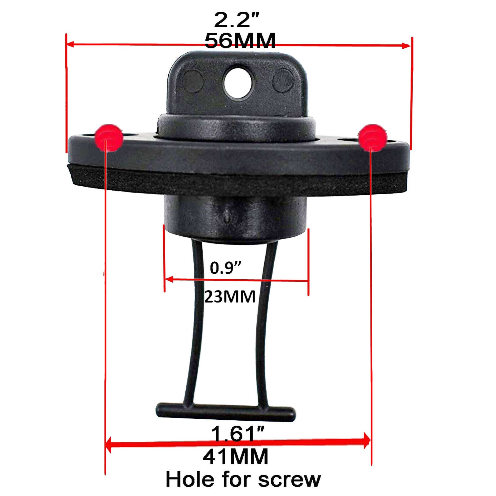 Scupper Plugs With 2 Screws for sit on top kayak /Canoes /Marine /Boat