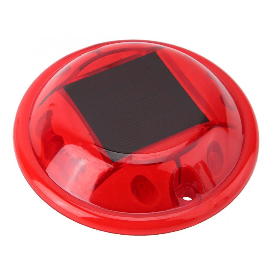 Solar energy warning lights LED Solar Powered Stud Light Round Road Pathway Highway Tunnel Light IP68 Waterproof light
