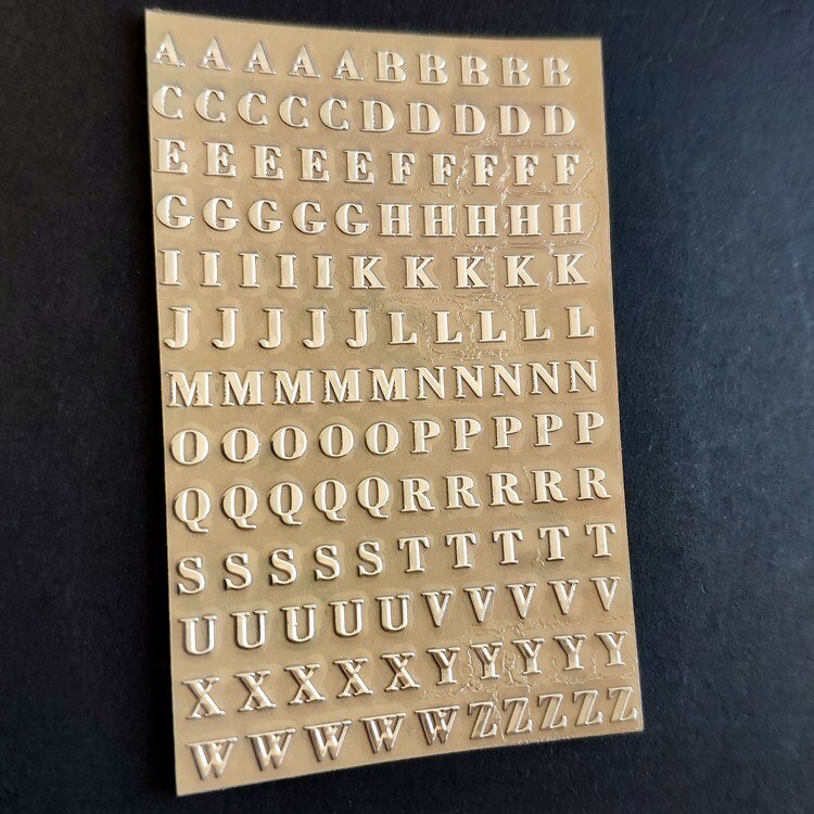 1/5Stck 3mm Alphabet Buchstaben klobig funkeln Epoxid Harz Dekorative Aufkleber Engkish Buchstaben Zahlen UV Epoxid Harz füllungen: 1Stck B