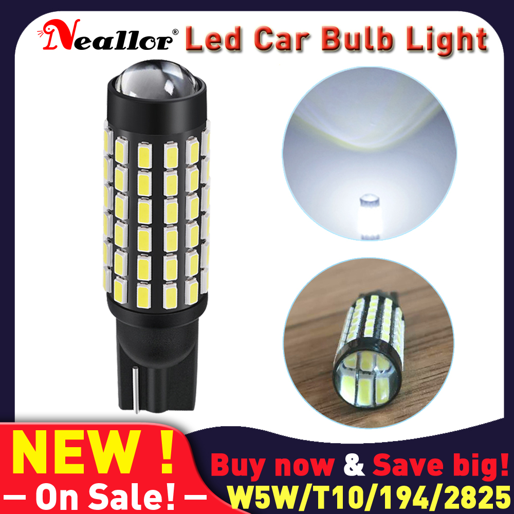 Bombilla Led Canbus para Interior de coche, lámpara de diodo para Lada Vesta Granta Kalina Niva 4x4, T10, W5w, 194, 2825, 2821, 2721, 168: Azul oscuro