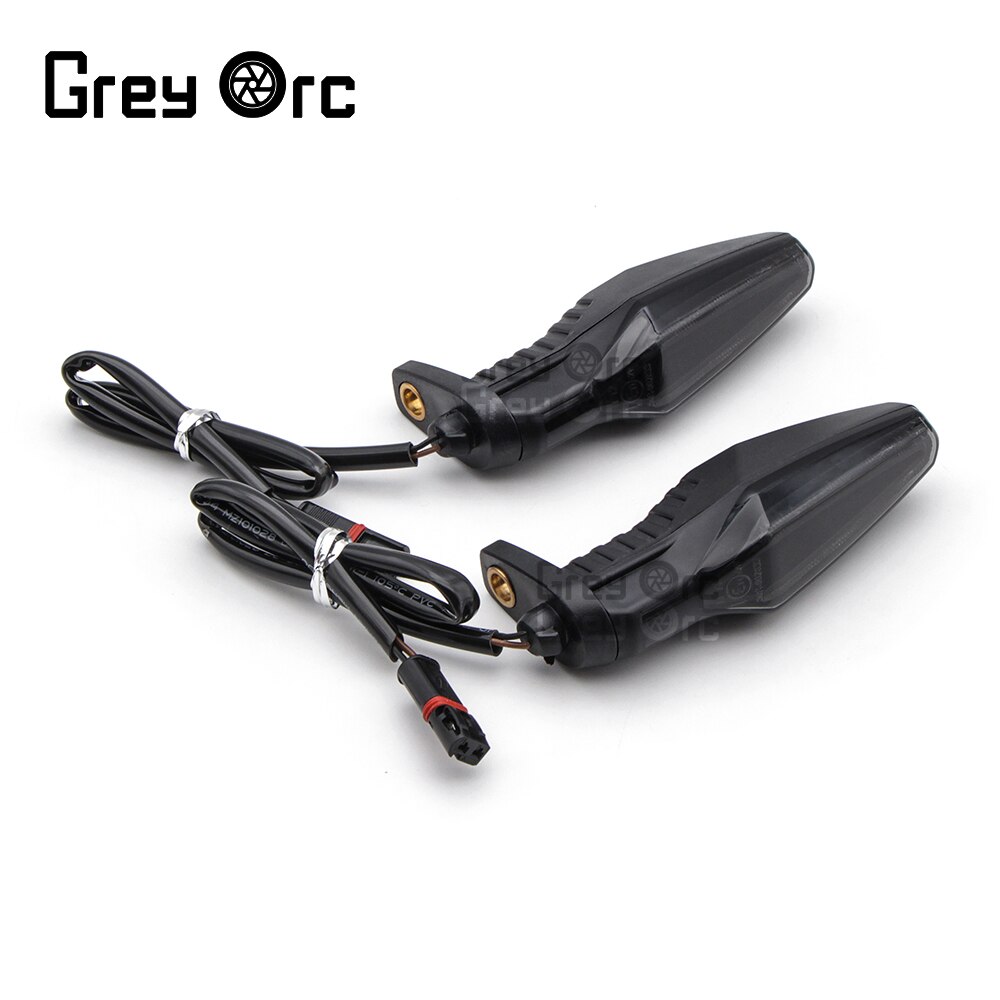 Luces LED intermitentes para motocicleta, indicador delantero y trasero, para BMW F900R, F900XR, F750GS, F850GS, ADV, S1000RR, S1000R, F 900, 1000, R, XR: Smoky