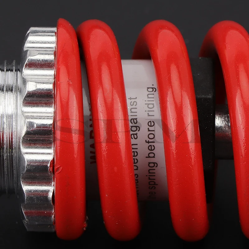 Amortiguador Universal de 105MM, suspensión trasera de 6mm, resorte para patinete eléctrico, Go kart, Dirt Pocket Bike, accesorios para motocicleta