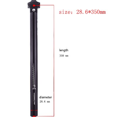 MTB Fahrrad Sattelstütze Berg Rennrad Verlängerung Sitz Post Rohr Aluminium Legierung Mehrere Größen Lange Fest Ausrüstung Sattel Pol: 28.6-350