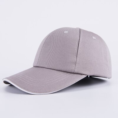 Work Safety Protective Helmet Bump Cap Hard Inner ABS Shell Baseball Hat Style For Work Factory Shop Carrying Head Protection: 8001-light grey