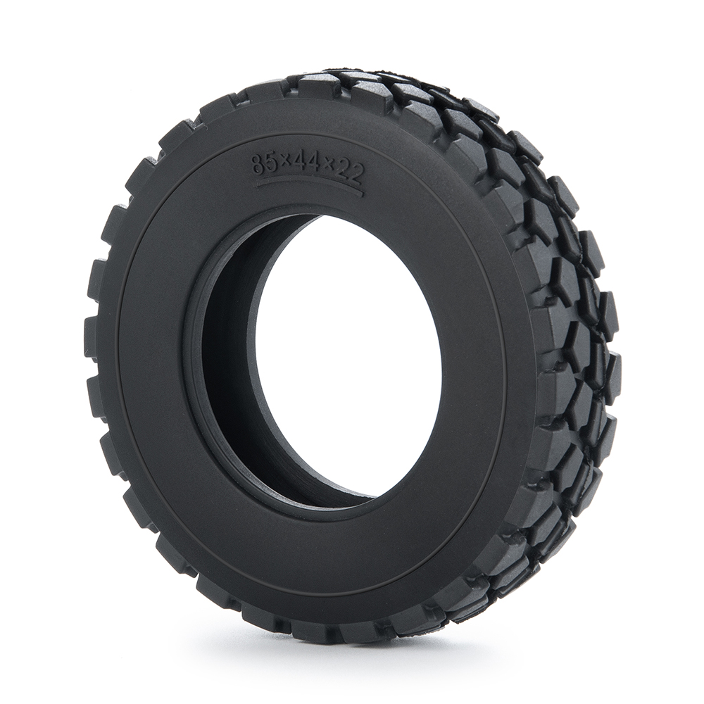 YEAHRUN 22/25/28/30mm neumáticos de goma neumáticos de ruedas para Tamiya 1/14 RC remolque Tractor camión llantas delanteras y traseras accesorios parte: Lavanda