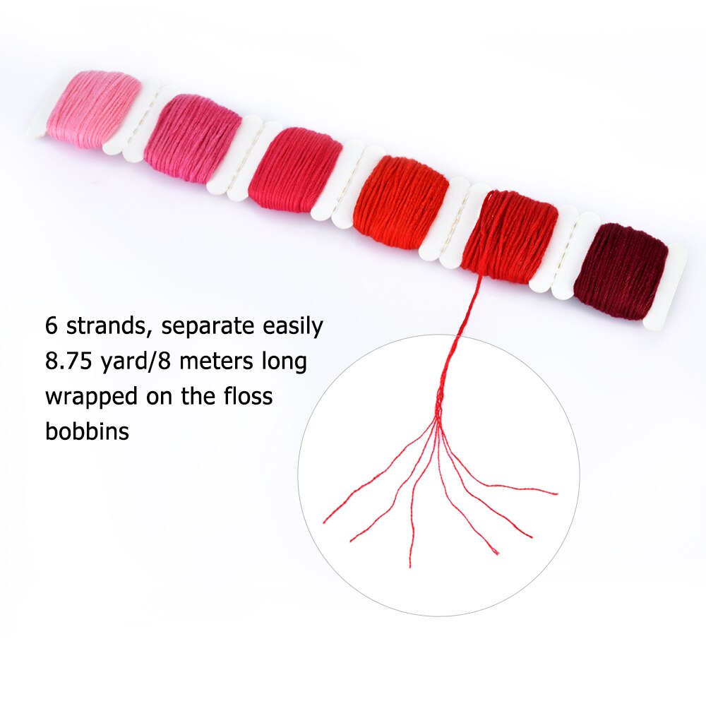 72 Colors Embroidery Thread Sewing Cotton Needle Craft Sewing Set Sewing Tools Embroidery Thread With Box