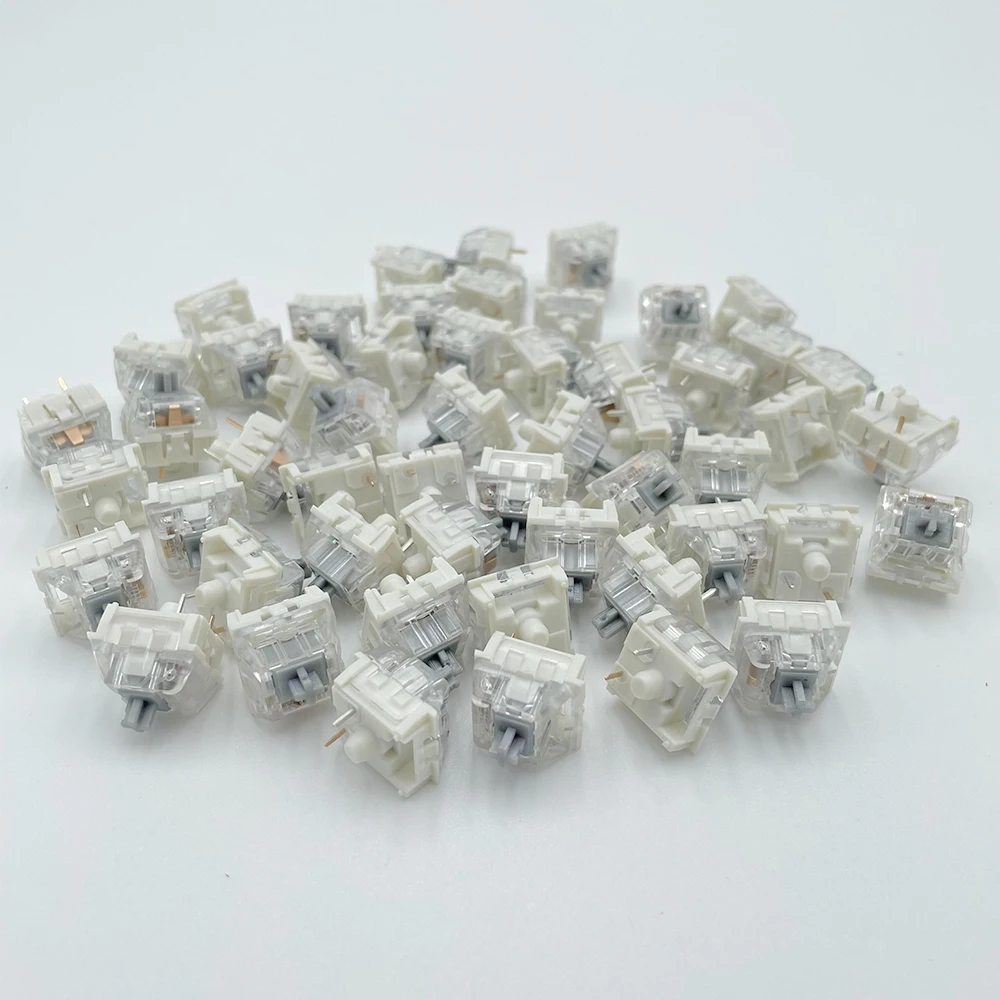 Kailh Speed Sliver Switch Linear DIY Custom Mechanical Keyboard Compatible Cherry MX SMD 3Pin Switches