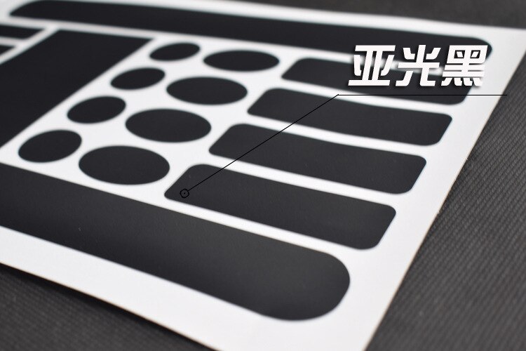 20 in 1 Bicycle Stickers Road Mountain Bike Frame Stickers Protector Bicycle Stickers Decals Universal Bicycle Frame Protection: matte