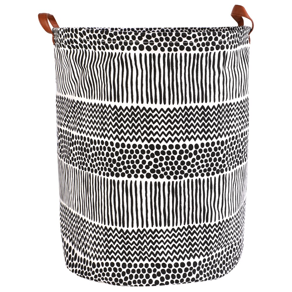 Foldable Laundry Basket Large Capacity Laundry Hamper Dirty Clothes Storage Organizer Bucket Homehold Storage Bag: 5(40X50cm)