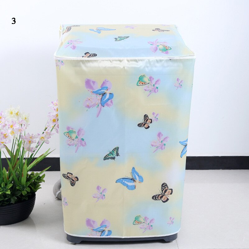 Sunscreen Washing Machine Cover Proof Cover Dust Save Space Organizer Storage Bag Dust Guard Wash Machine Cover Dust Cover: 3
