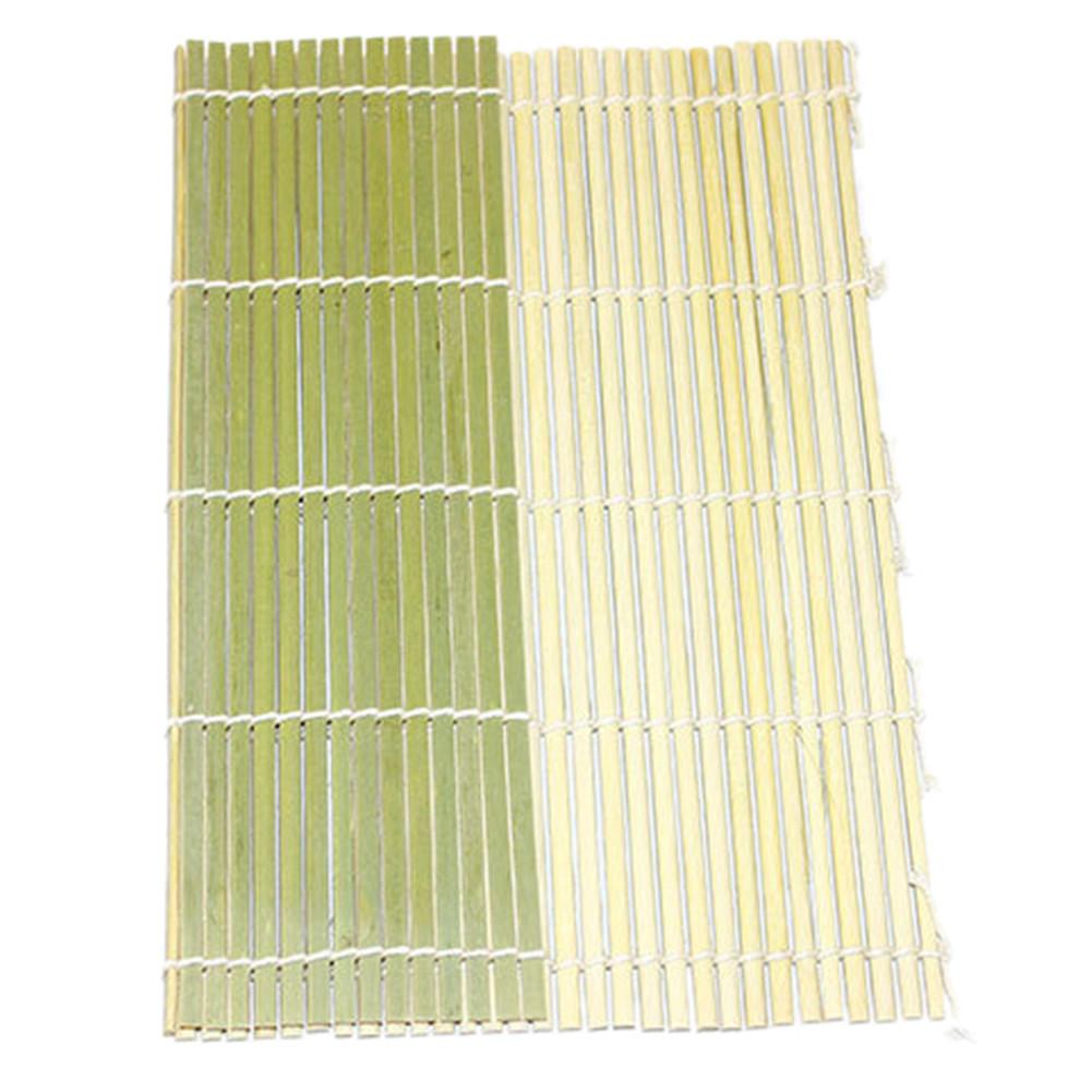 Natürliche Bambus Sushi Matte – 9,5 Zoll Quadratisch, Sushi-Roller Für Perfekte Maki-Rollen (S-3155)
