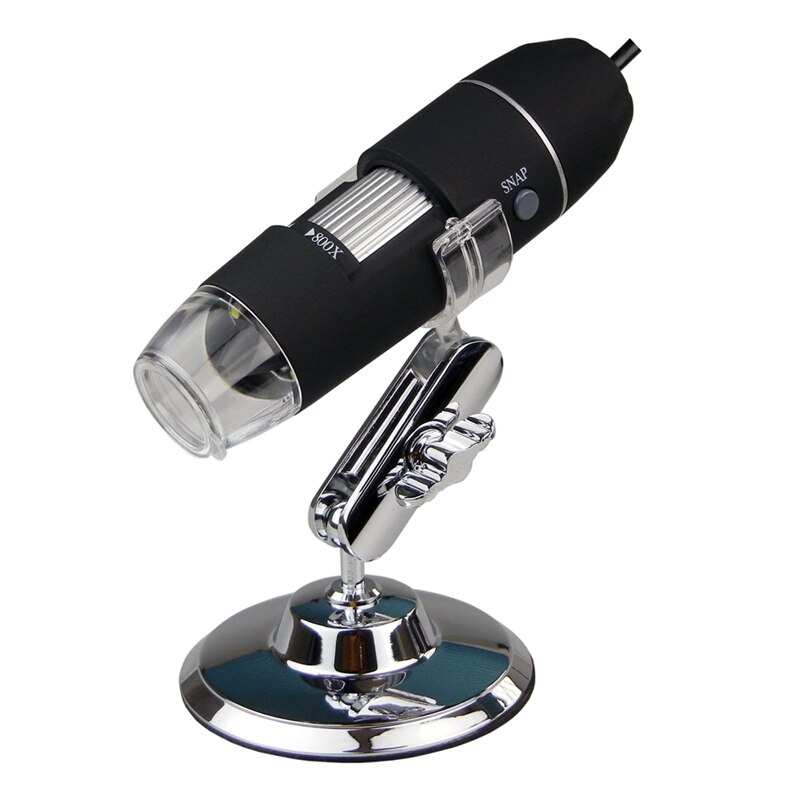 800X HD Elektronische Mikroskop USB 0X-800X Digitale Endoskop Kamera Mikroskope 8 * LED CMOS Sensor Lupe Stand Optische Lupen