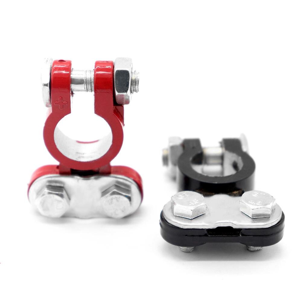 1 Pair Universal Positive Negative Car Battery Terminals Clamp Connector