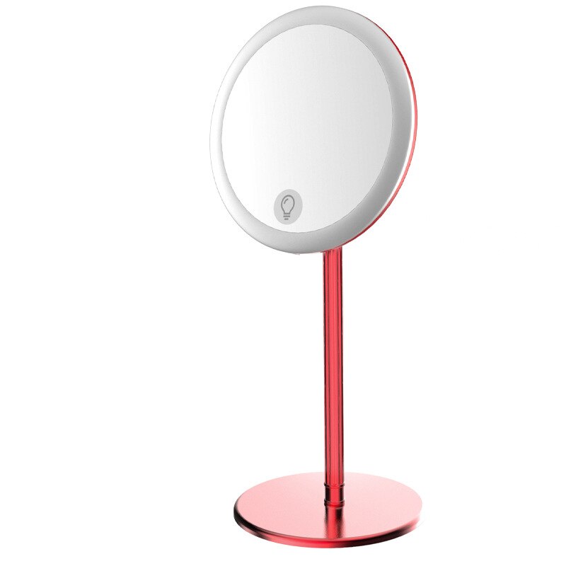 Makeup spejl med led lys toiletbord spejl skønhedsring lys spejl skønhedsværktøjer til fotofyld lys små spejle