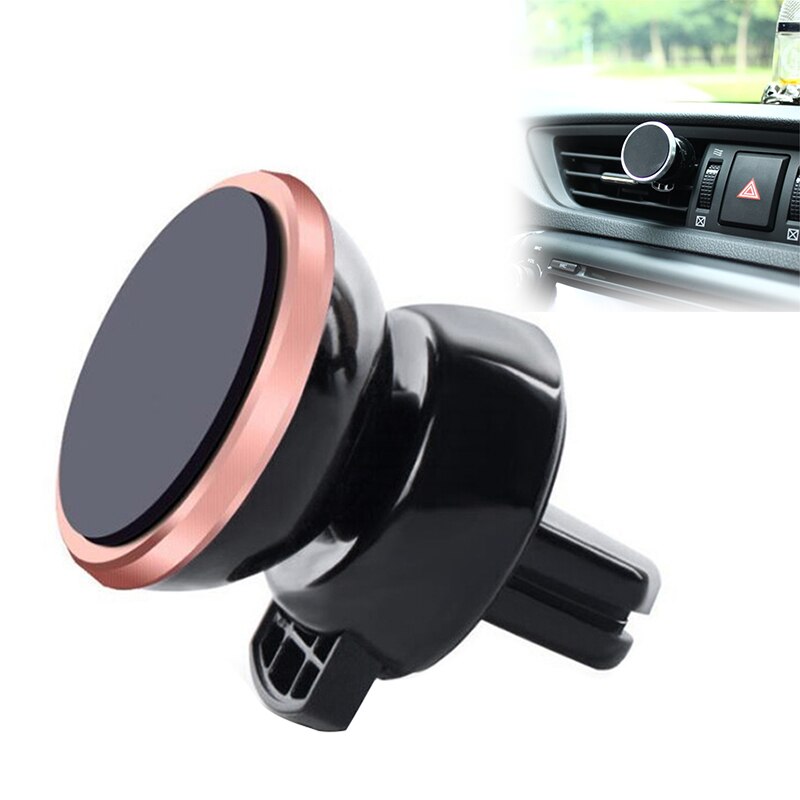 Magnetische Auto Telefoon Houder 360 Graden Mini Strip Vorm Stand Metalen Magneet Gps Car Mount Stand Voor Muur Kantoor Slaapkamer beugel: 2