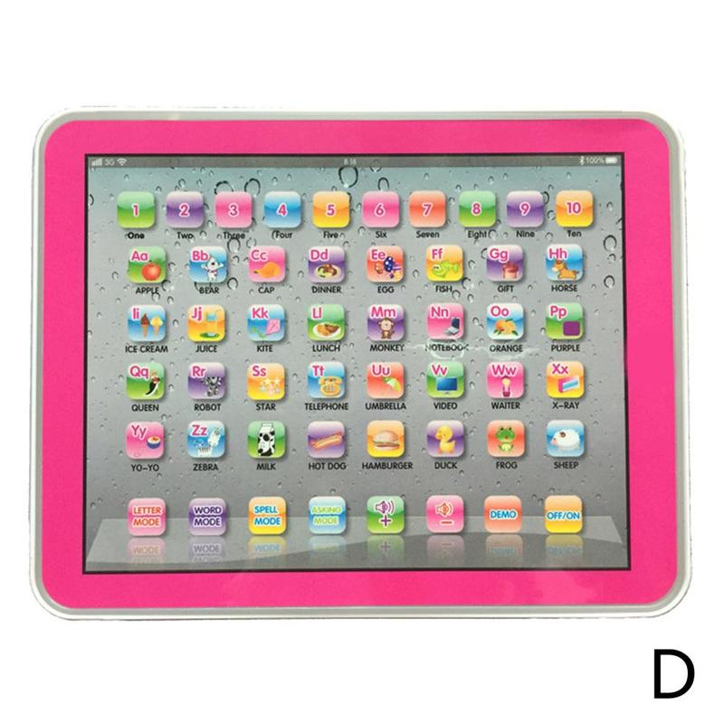 Vroegschoolse educatie machine kind elektronisch touch computer speelgoed leertablet kinderen voor baby educatief  n7 i 0: D