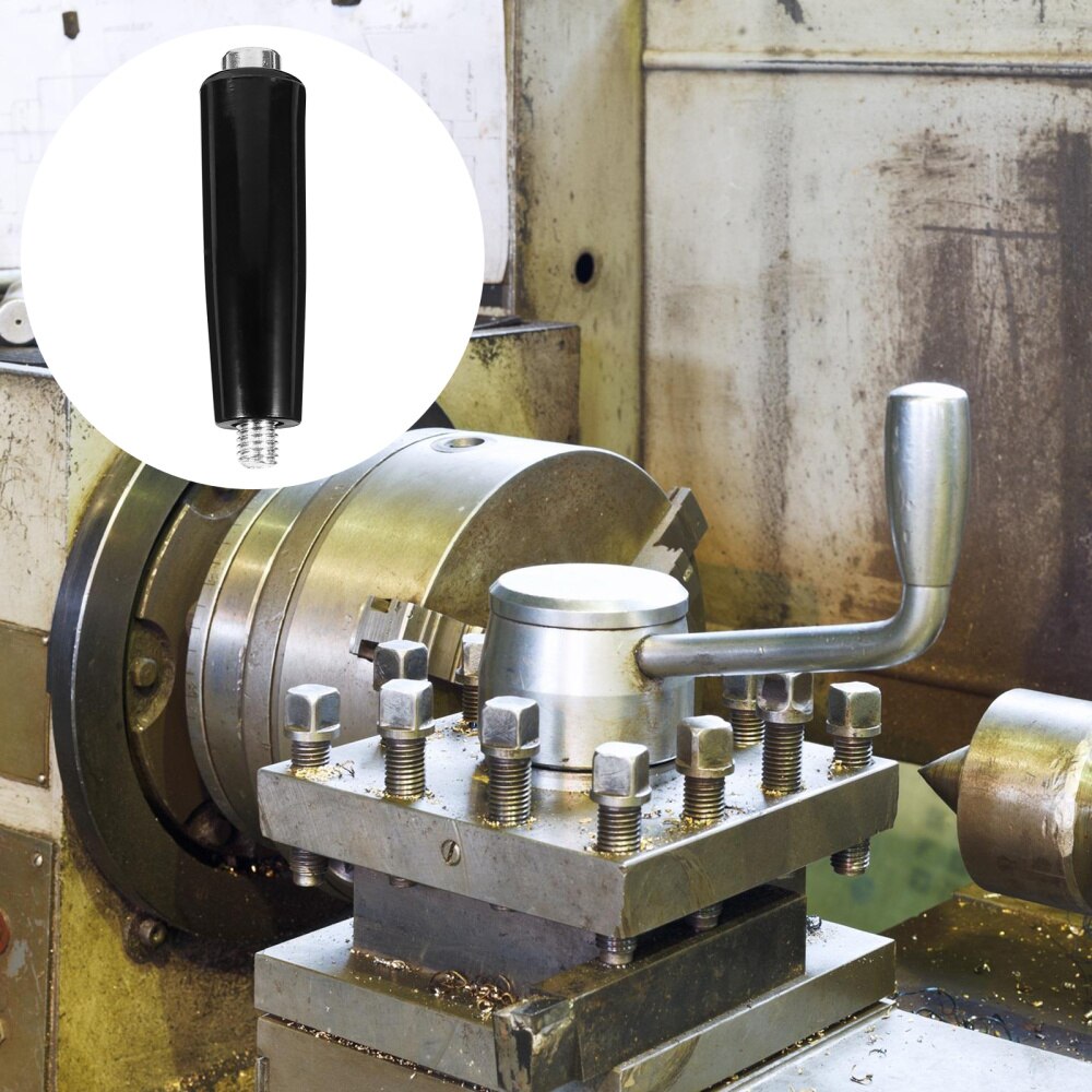 2 stücke Revolving Griff Drehmaschine Kurbel Griff Gewinde Griff Grip Rotierenden Griffe