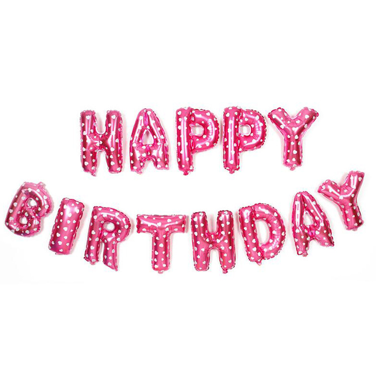 16 Inch Letters Gelukkige Verjaardag Folie Ballonnen Gelukkige Verjaardag Partij Decoratie Kids Alfabet Air Ballonnen Baby Shower Benodigdheden