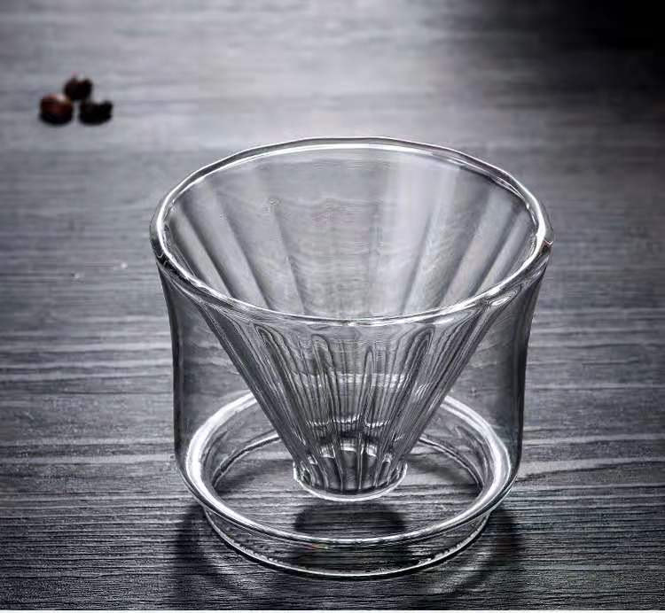 Cold Brew Straight Simple Glass Coffee Cup Sharing Pot Suitable for Handmade Coffee Extraction Exquisite Coffee Pot