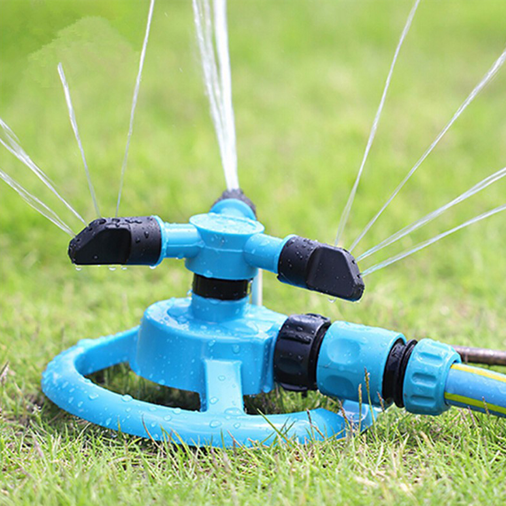 Garden Lawn Sprinkler 360° Automatic Rotating Water Sprinkler For Yard Lawn Water Gun Water Sprayer Gardening Tools Equipmen