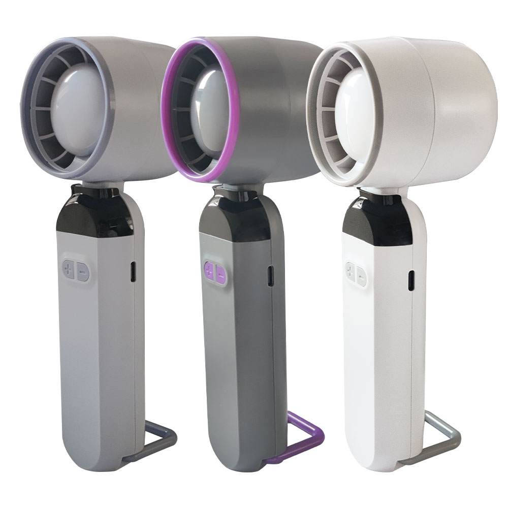 Draagbare ventilator Handventilatoren met snelheid Zomer Mini draagbare handventilatoren Dames Heren Persoonlijke ventilator voor reizen Kamperen enz: Oranje