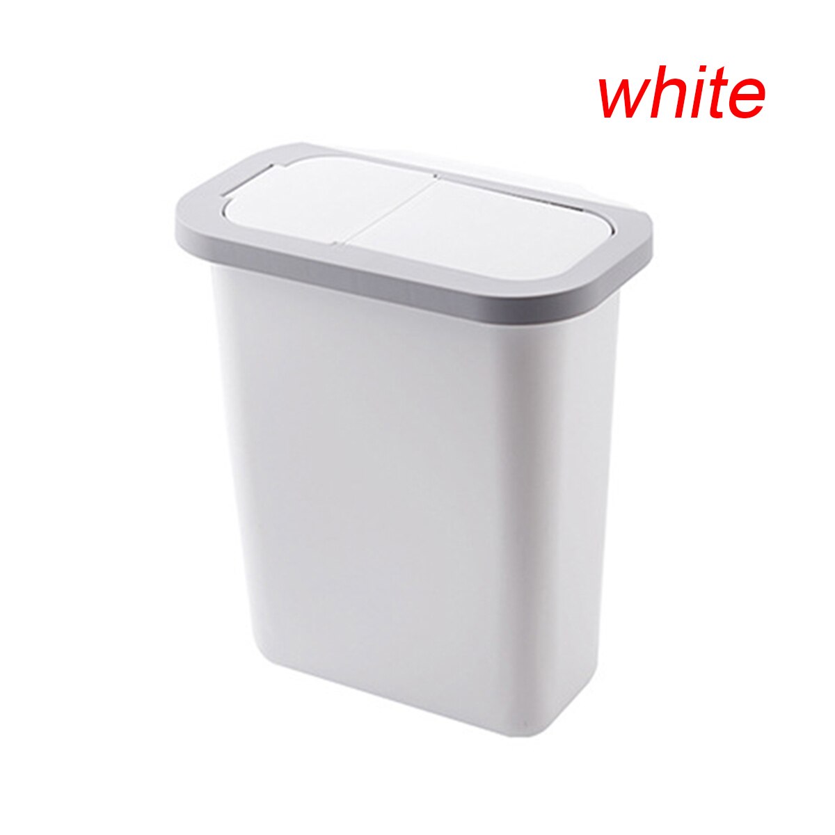 with Lid Wall-Mounted Waste Bin Kitchen Cabinet Do... – Grandado