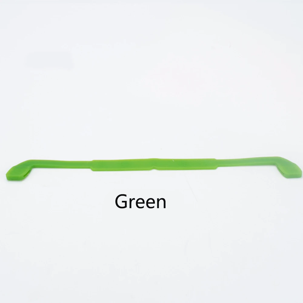 Sangle magnétique en Silicone pour lunettes de soleil, accessoire de pour lunettes de sécurité pour enfants, fixation de lunettes de soleil, porte-cordon, corde pour lunettes de sport: green