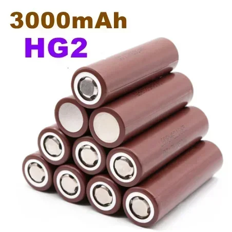 Hg2 18650 100 % neuer Original-3000-mAh-Akku 18650 Hg2 3,7 V Entladung 20 A Spezieller wiederaufladbarer OHg2-Akku 18650-Akku