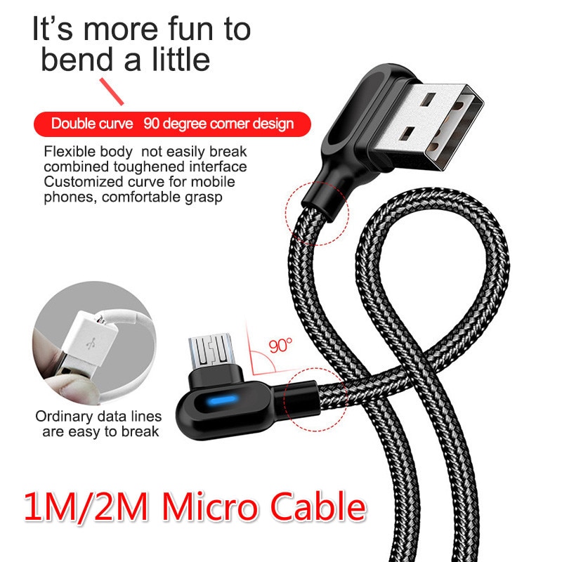 1m 2m usb para micro cabo de carregamento rápido carregador cabo conectar linha cabo de carregamento para samsung xiaomi huawei acessórios txtb1