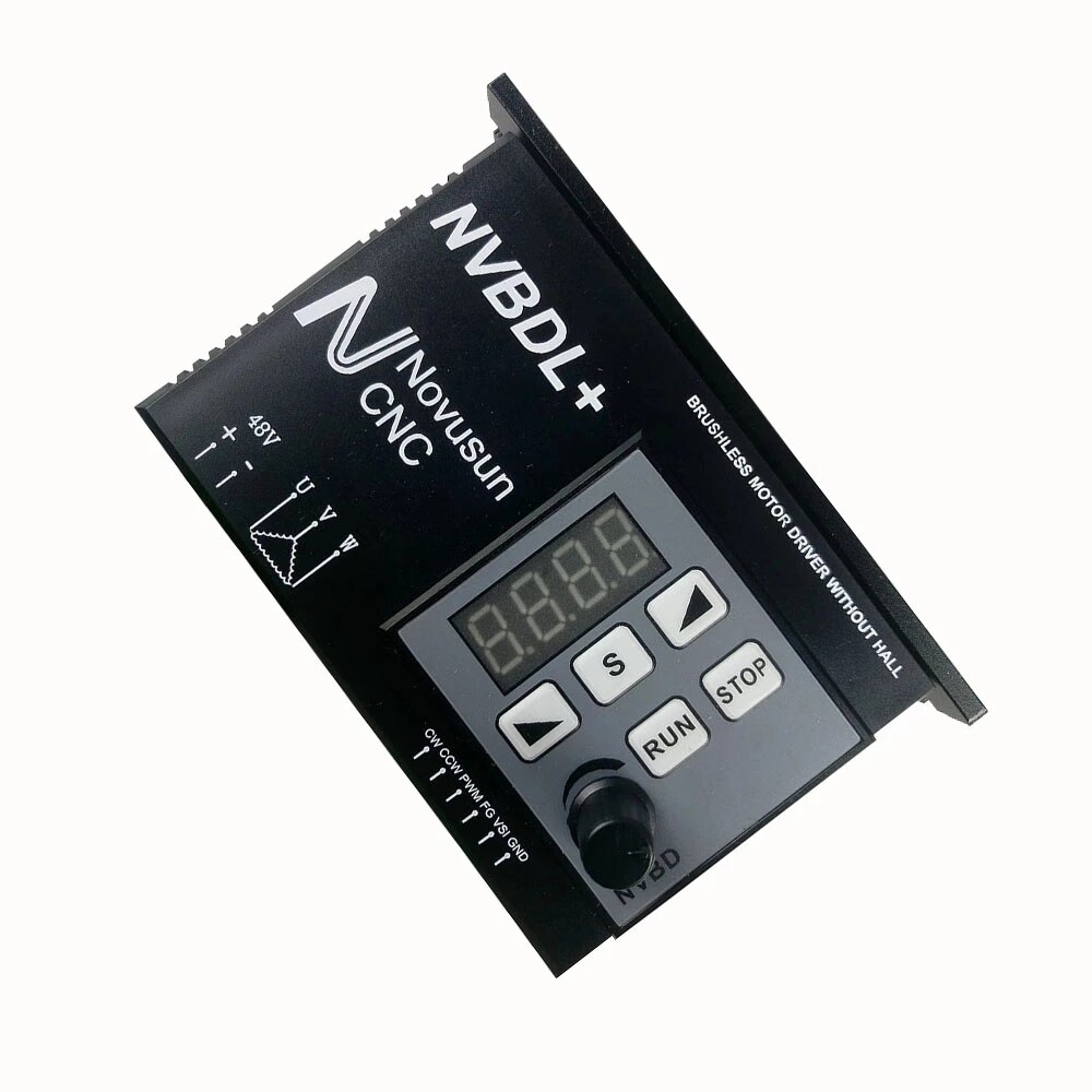 NVBDH + NVBDL + Bürstenlosen DC Motor- Fahrer Regler 400W Digital Anzeige Bildschirm CNC fräsmaschine Spindel