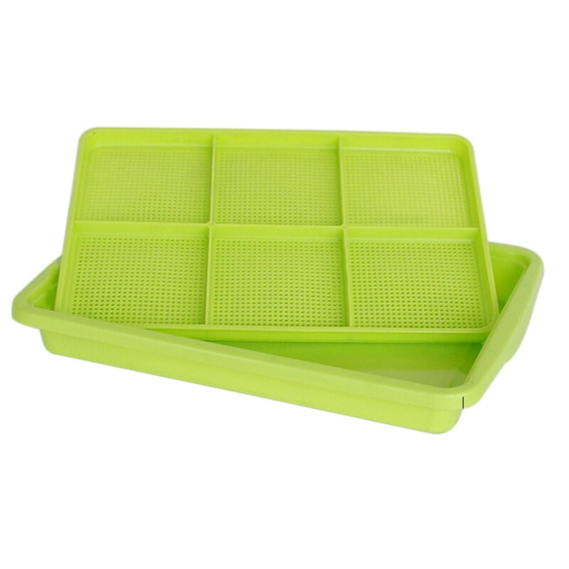 Sprouter Nursery Tray Double-layer Soilless Culture Beans Hydroponic Nursery Tray Garden Supplies Hidroponia Seedling Trays