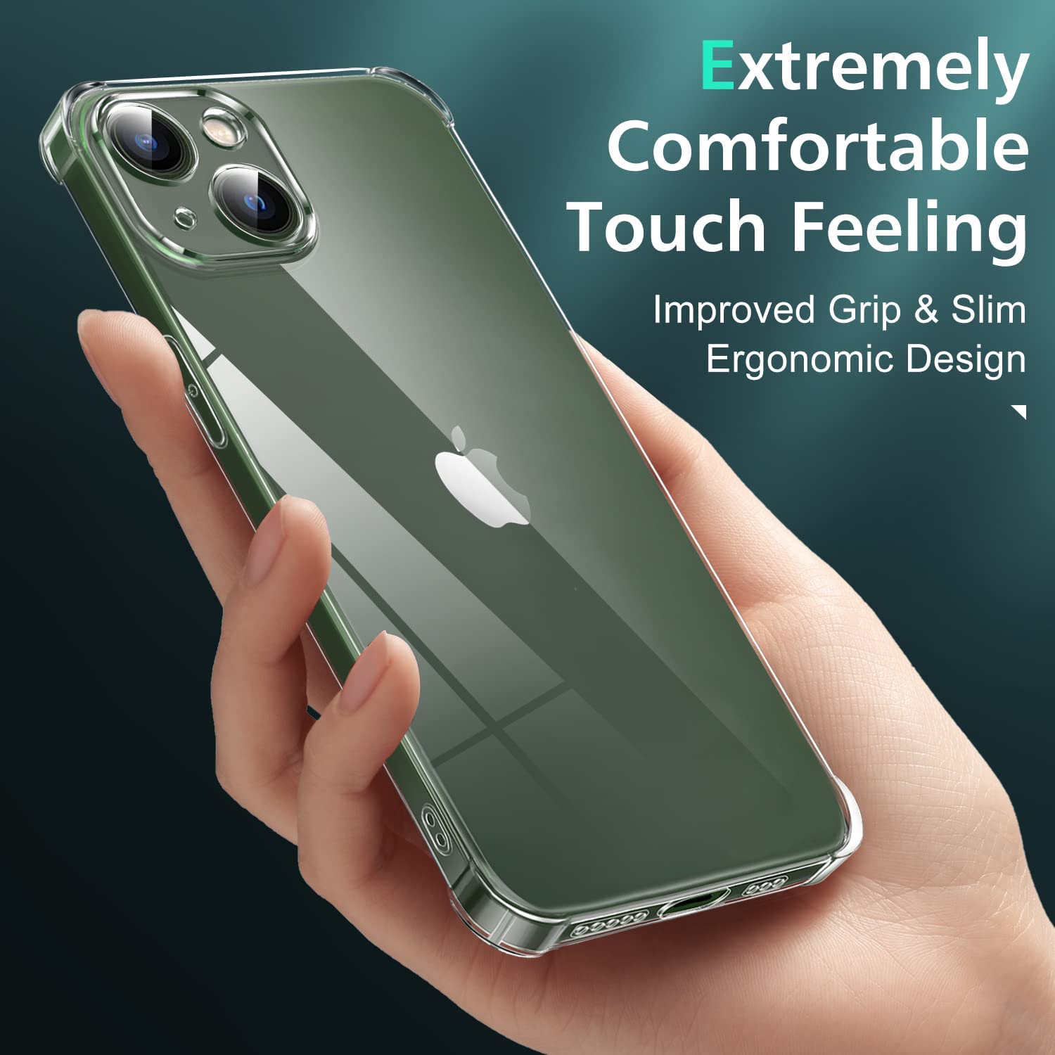 Clear Shockproof Case For iPhone 14 Plus 13 12 11 Pro Max Mini Silicone Case On iPhone X XR XS Max 8 7 6s 6 Plus SE Back Cover