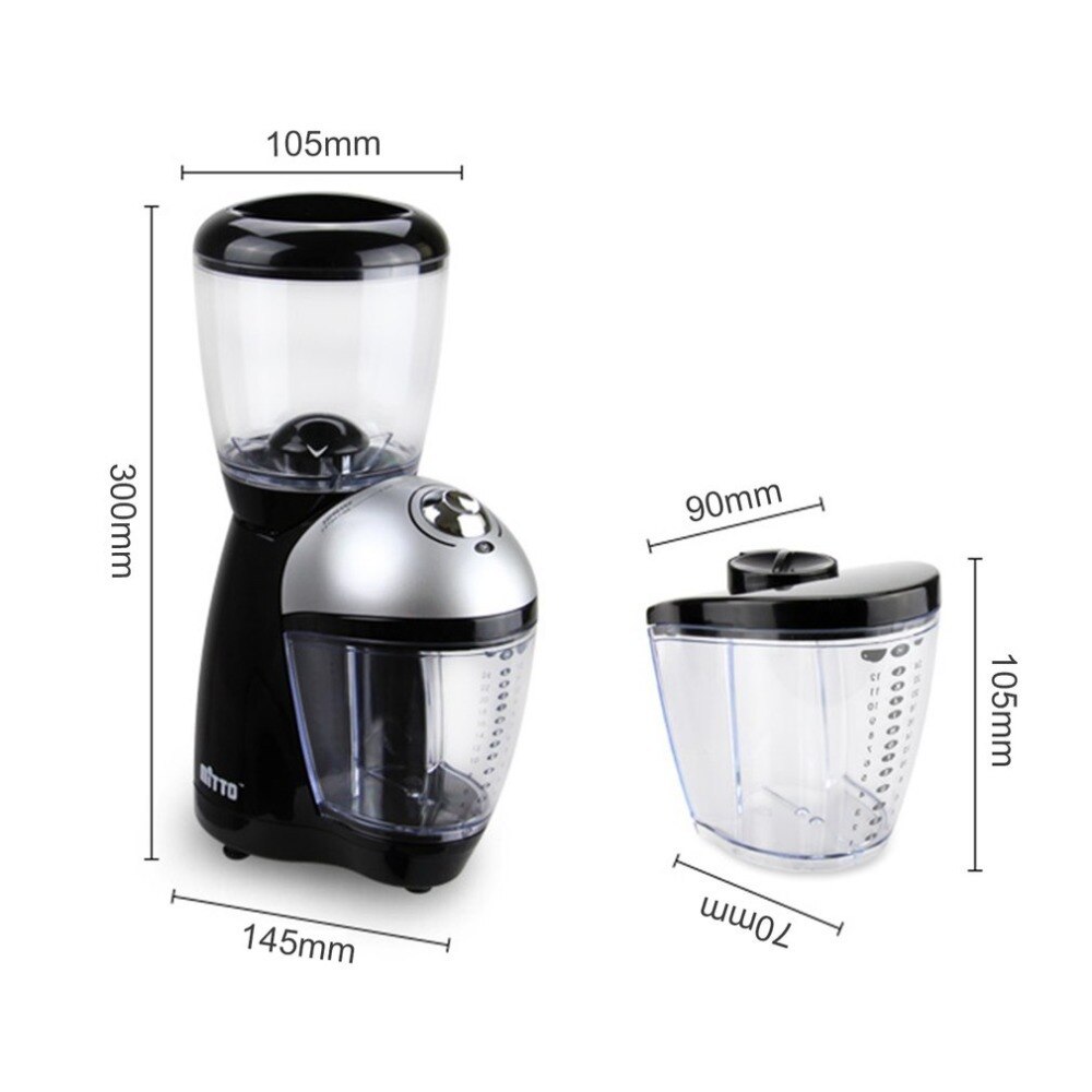 Home Coffee Grinder Electric Grinding Machine Equipped With 420 Stainless Steel Grinding Disk Coffee Maker 220-240V
