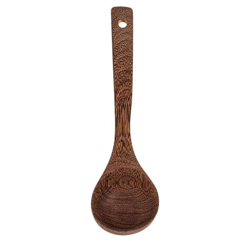 Wooden Kitchen Utensils Wooden Spoons for cooking Natural Teak Wood Non Stick Pots Kitchen Spatula Set for Cooking: H04