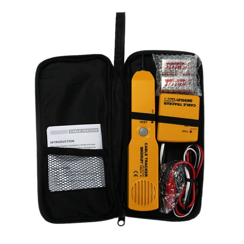 Rj11 netwerk telefoon draad kabel tester toner tracker diagnose toon lijnzoeker tracer detector netwerk tools: Default Title