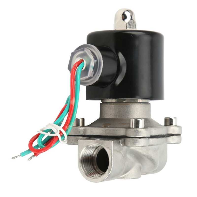 Solenoid Valve Direct-Acting Stainless Steel Normally Closed Valve Industrial Supplies 2W-160-15B