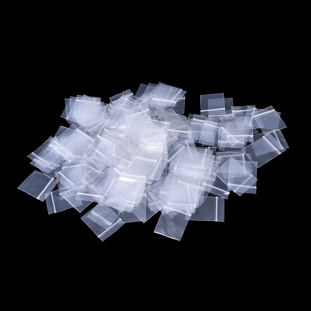1000 PCS 4x3cm Small Plastic zipper bag ziplock bag Mini Zip lock Baggies Plastic Packaging Bags
