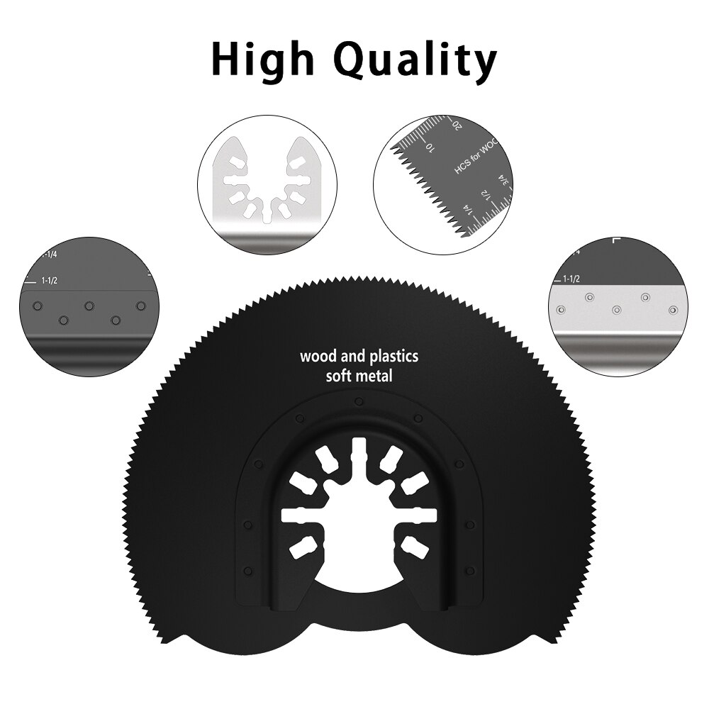 56 Pcs Oscillating Tool Saw Blades for Renovator Power Tools for Fein Multimaster Dremel Electric Tools Accessories Circular