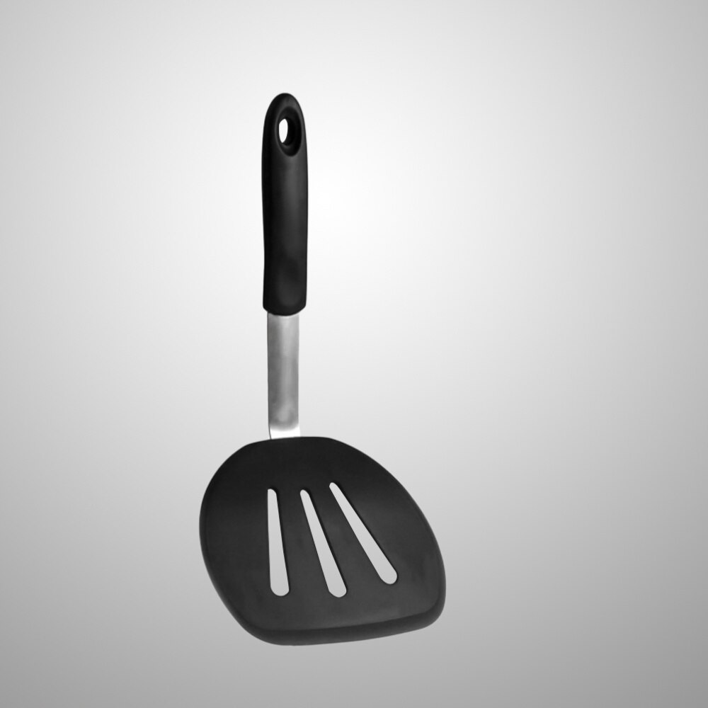 Food Grade Silicone Leakage Shovel Non Stick Meat Frying Steak Pancake Turner Spatula Kitchen Tool