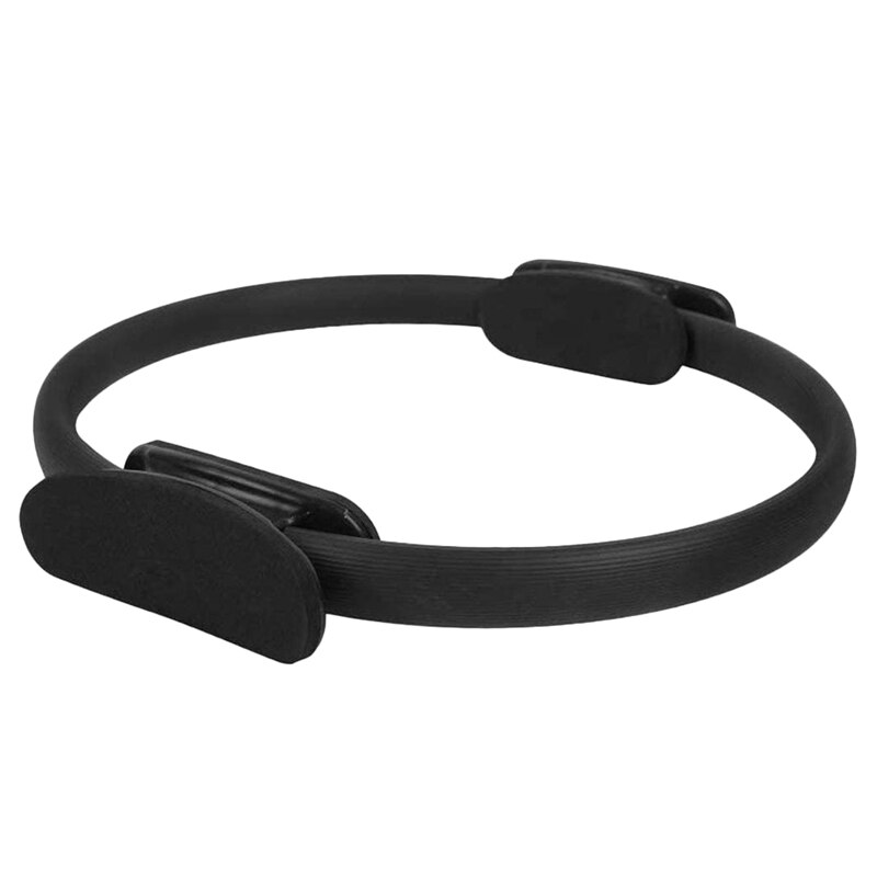 Pilates ring fitness ic pilates cirkel hem gym kostym toning lår abs och ben för kropp toning & yoga träning: Svart