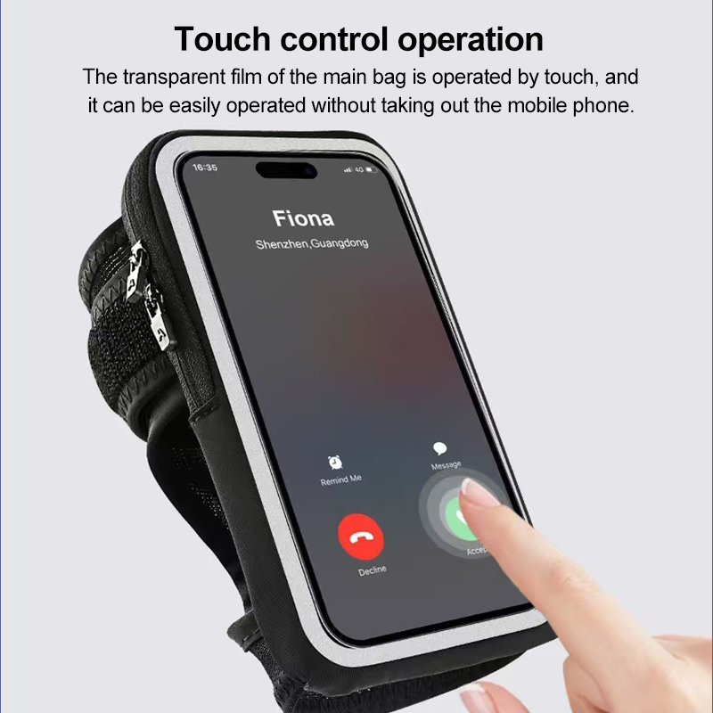 Bracciale sul telefono Borsa per cellulare Braccialetti da polso Borse Mp3 mp4 Porta cellulare sportivo Accessori per telefoni cellulari Donna sport