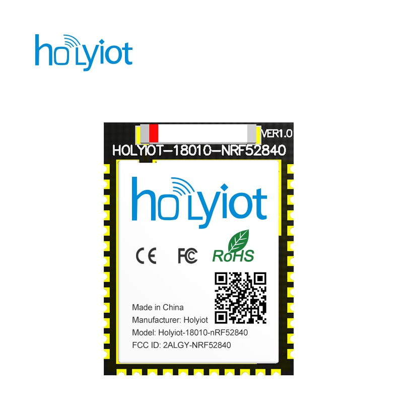 Holyiot 18010 Nordic nRF52840 Bluetooth 5 module Bluetooth low Energy for BLE Mesh
