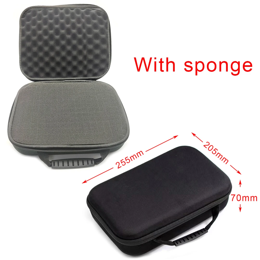 Foam Storage Bag Camera Lens Shockproof Box Travel Tool Box Outdoor EVA Zipper Fishing Case Electric Tools Accessories: Blue