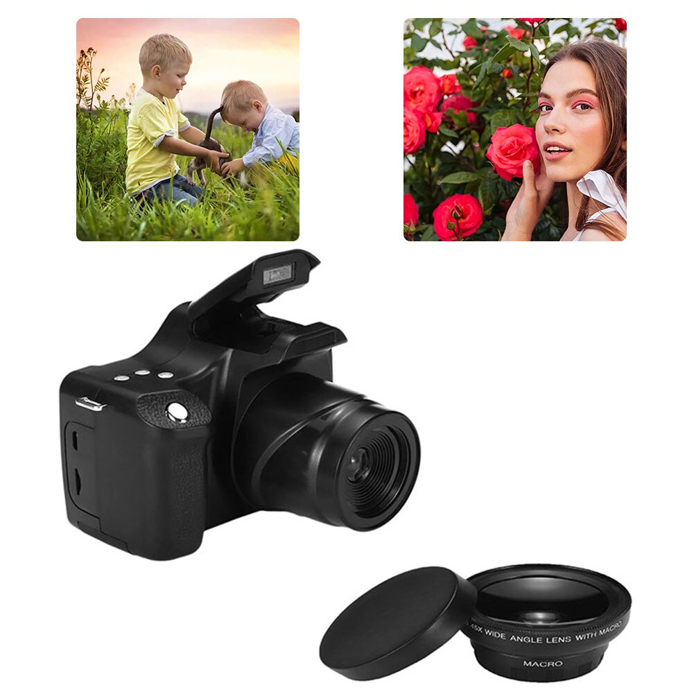 Digital Video Camera - 1080P HD - 18X Digital Zoom - Anti-Shake - Wide-Angle Lens