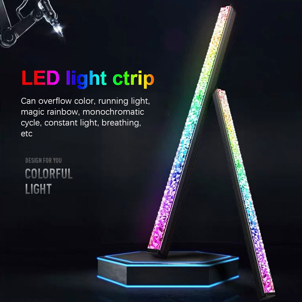 ARGB-tira de luces LED de 5V y 3 pines, accesorio decorativo con fijación magnética, fácil de instalar, brillante, para PC nocturno, bricolaje