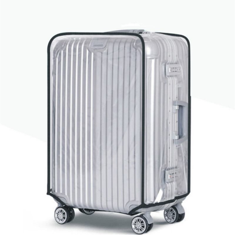Transparente PVC-Gepäckabdeckung Wasserdichtes Wagen-Koffer Staubabdeckung Staubdichtes Reise zubehör