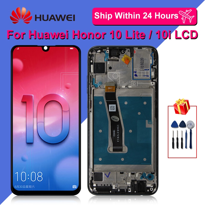 6.21 &quot;per le parti di ricambio LCD del Touch Screen dell&#39;esposizione di onore 10 Lite di Huawei per l&#39;esposizione dell&#39;affissione a cristalli liquidi HRY-LX1T di onore 10i HRY-LX2