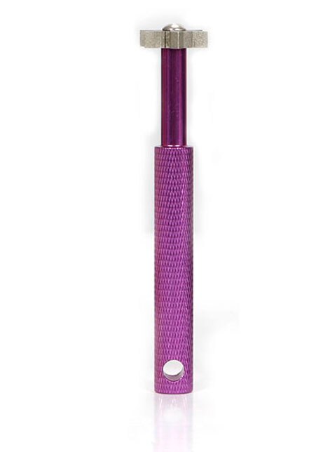 Outil d'affûtage pour Club de Golf, rainurage, cale en fer pour Club de Golf, Face, outil d'affûtage pour accessoires de Golf en acier inoxydable: purple