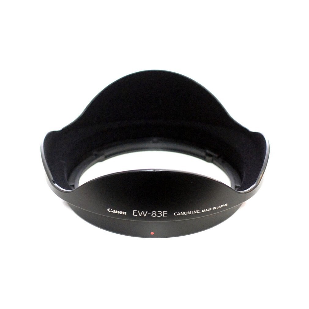 EW-83E Vervangen Zonnekap Lotus Vorm Modellen Lens Hood Cap Licht Shading Cover Zonnekap Voor Canon Camera