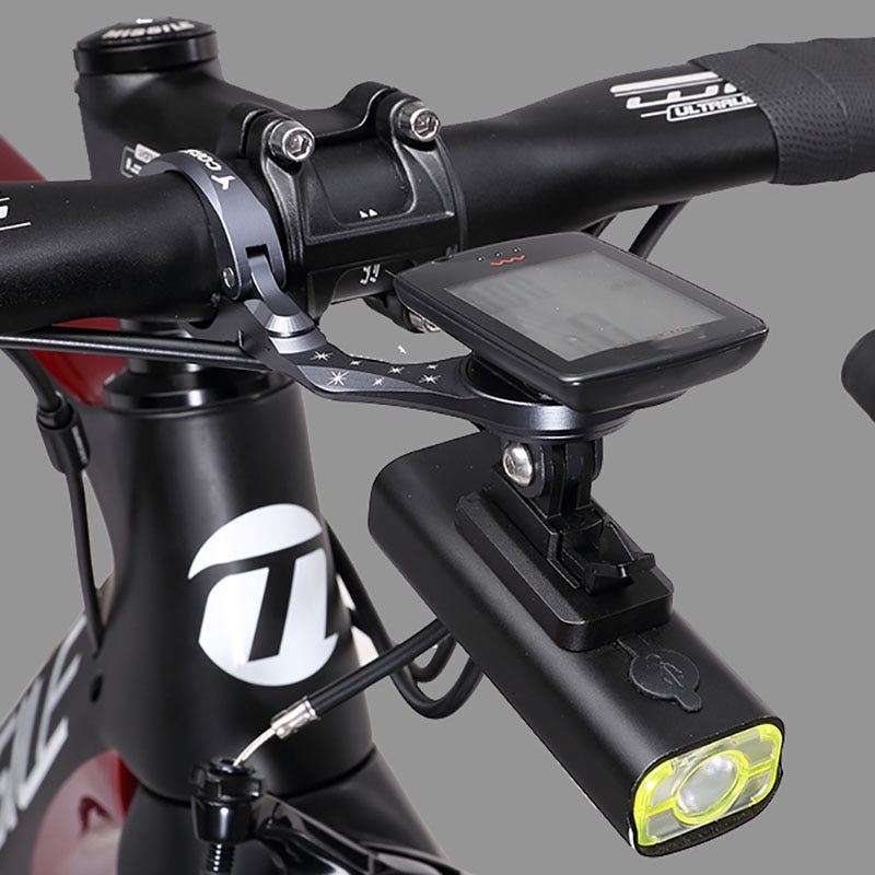 Fahrrad Licht Halterung Aus ABS – Mit Elastischem Gurt, Stoßfest, Für Taschenlampen, LED-Leuchten, Lautsprecher, Verstellbar